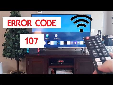 Samsung TV Error Code 107 Fixed