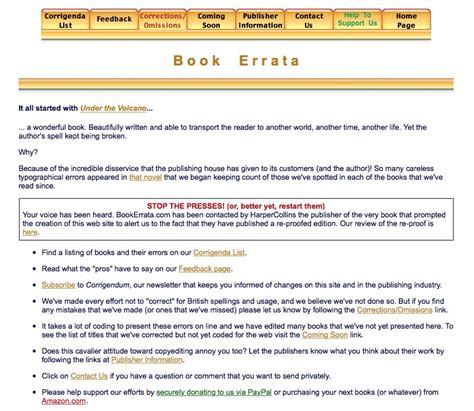 Top Common Errors in Books You Didn't Know Were Happening