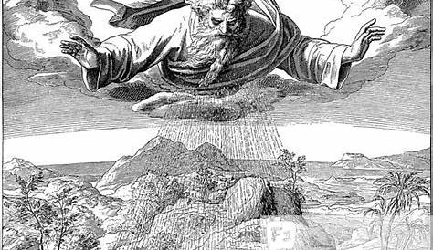Bibelillustrationen zum ersten Buch Mose (Genesis) Kapitel 1