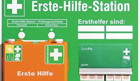 Erste Hilfe Schild - loco-vs.de