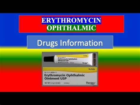 Erythromycin Eye Drops Side Effects