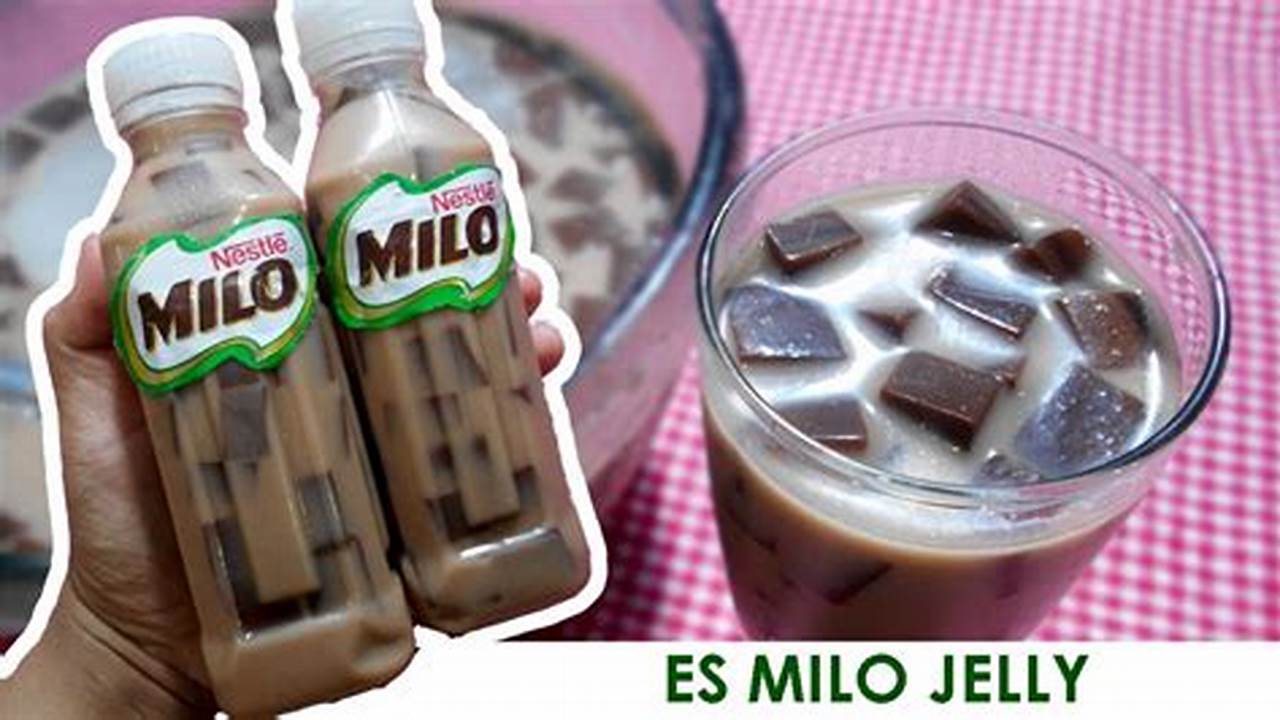 Rahasia Resep Es Milo Jelly Super Enak yang Bikin Ketagihan