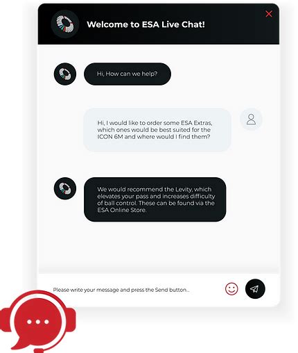 esa live chat