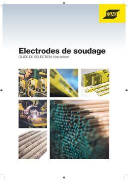 Esab Electrodes Catalogue