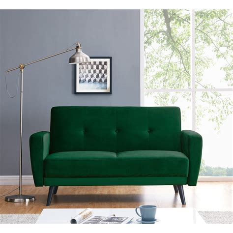 Popular Esben 2 Seater Velvet Sofa Bed Update Now