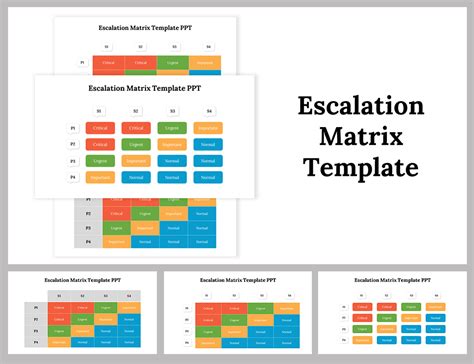 escalation matrix template ppt free