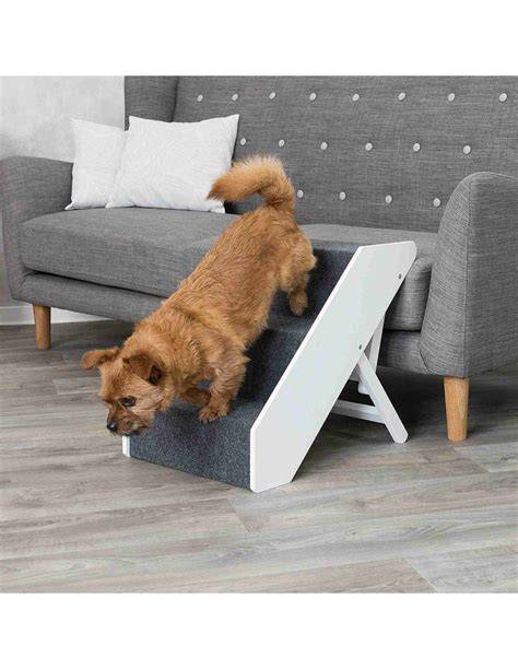 Escalera para Perros marca Trixie referencia 40626 color gris claro