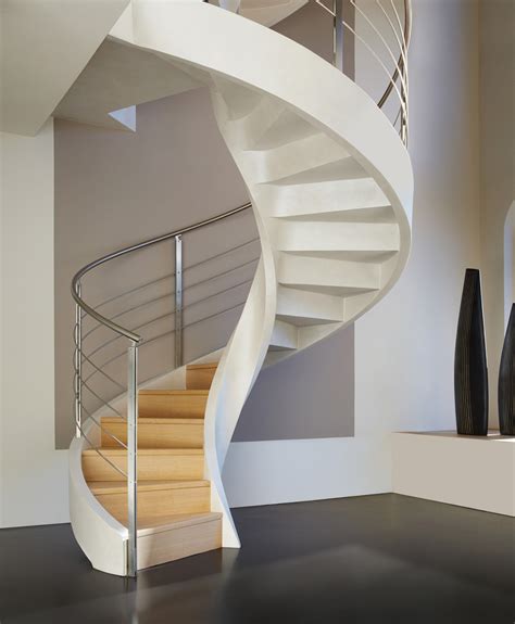 Escaleras de caracol modernas más de 24 diseños