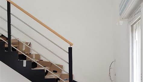 Escalier 24 Tournant Avec Palier D'intérieur Quart