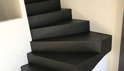 Escalier noir béton ciré (2) BATIFE Beton Flickr