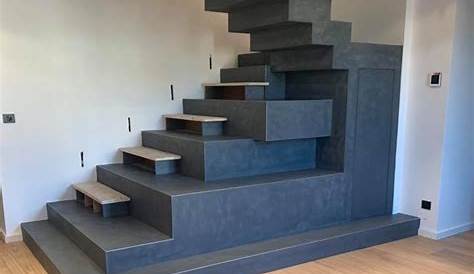 Modernisez vos escaliers avec un revêtement enduit béton