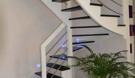 Escalier Bois Noir Et Blanc Moderne En Quelques Designs