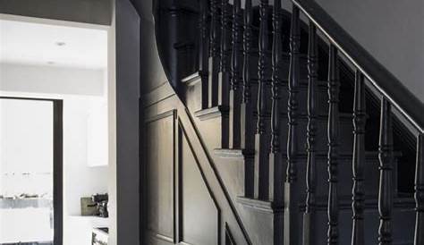 Escalier Bois Noir Mat Chic En Et Peinture Renovation