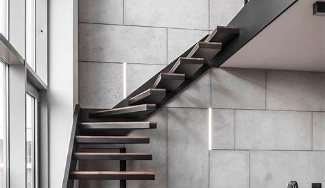 Escalier Moderne Noir Et Bois Fashion Designs Treppe