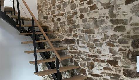 Réalisation d'un escalier à quart tournant bas en limon