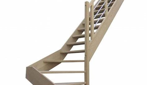 Escalier Quart Tournant Bas Droit Sans Contremarche 1/4 s Balustres