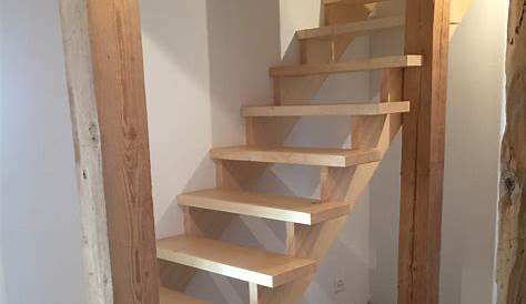 Escalier Sapin Sur Mesure , Réduit Menuiserie "Le