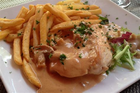Escalopes de poulet frites