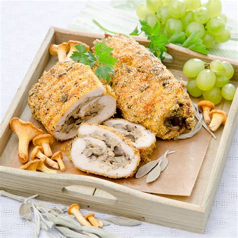 Escalopes de poulet farcies