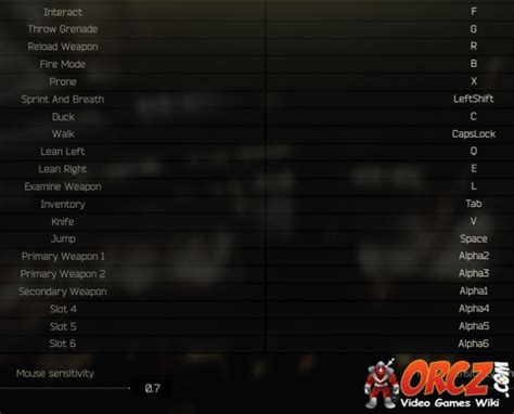 escape from tarkov control list