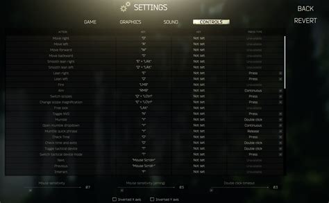 escape from tarkov keybinds reddit