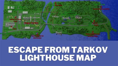 escape from tarkov lighthouse map genie
