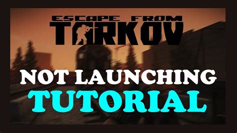 escape from tarkov not launching