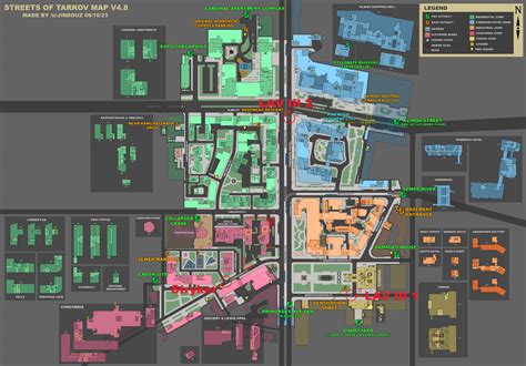 escape from tarkov streets map wiki