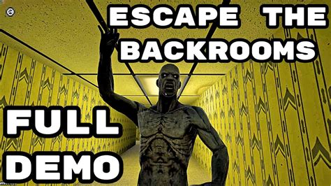 escape the backrooms free game download