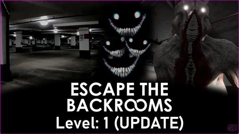 escape the backrooms level 1