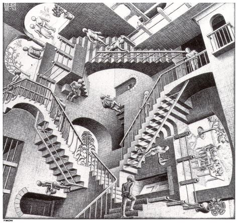 Escher Dibujos Imposibles