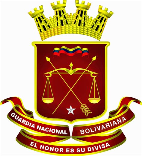 escudo de la guardia nacional bolivariana