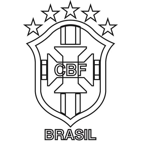 escudo do brasil para colorir