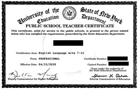 esl teacher certification ny
