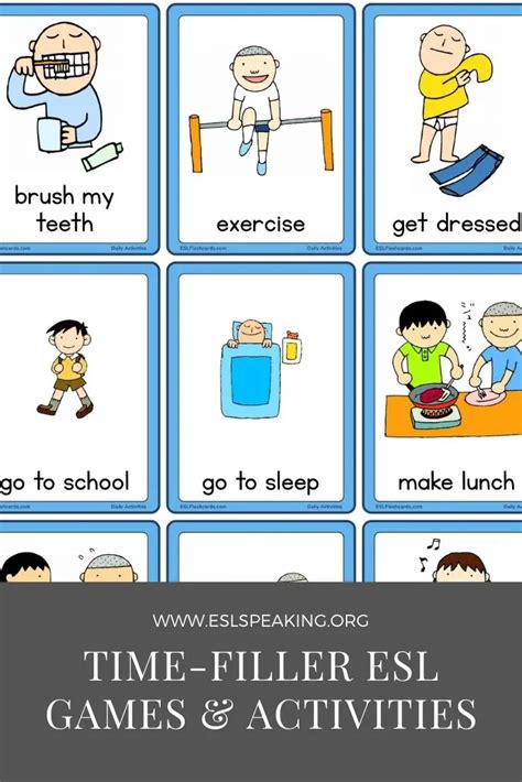 Esl Time Fillers