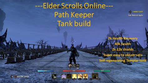 eso health recovery build