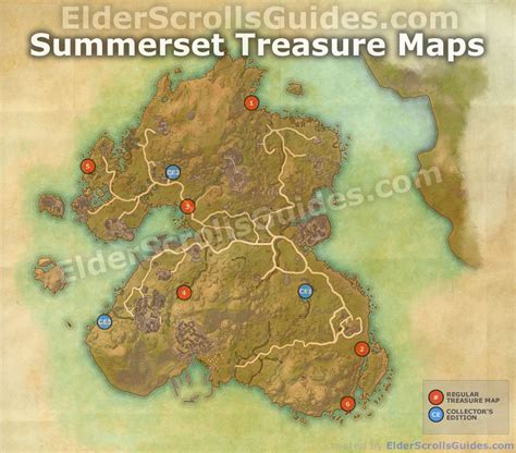 Eso Summerset Treasure Map 1