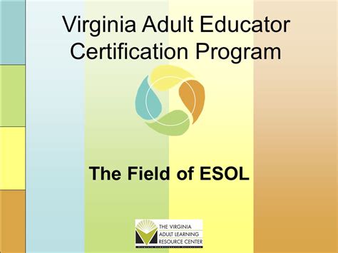 esol certification va