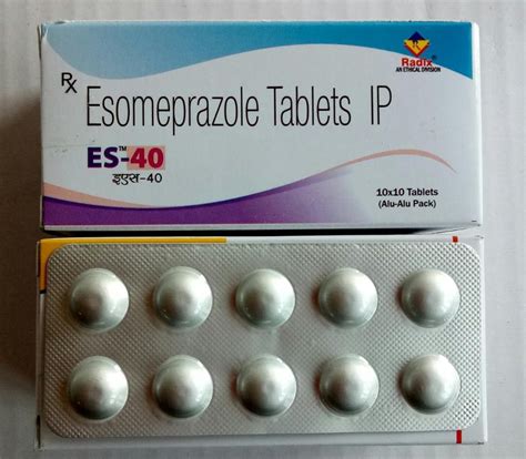 esomeprazole 40 mg pbs