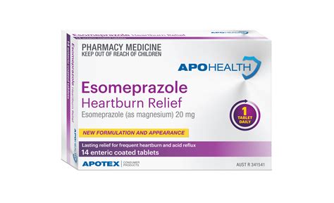 esomeprazole ec tablet 20mg