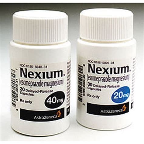 esomeprazole magnesium 40 mg capsules