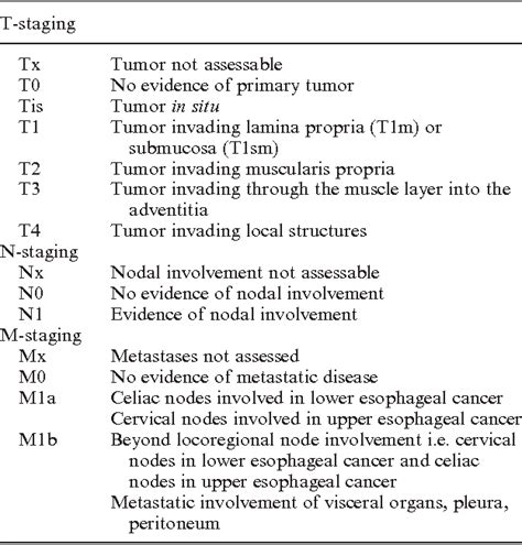 esophageal cancer staging eus