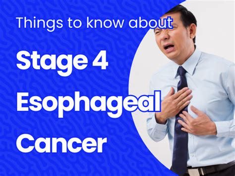 esophageal cancer treatment stage 4
