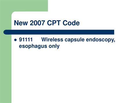 esophageal capsule endoscopy cpt code