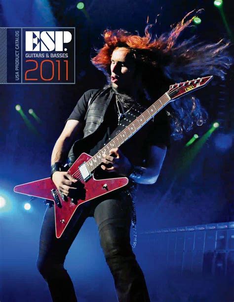 esp guitars catalog 2011