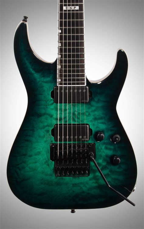 ESP LTD Alex Wade AW7 String Baritone Guitar Black Satin BStock 2407