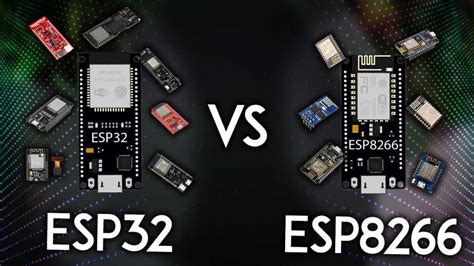 esp32 and esp8266 difference
