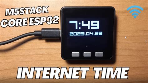 esp32 get time from internet