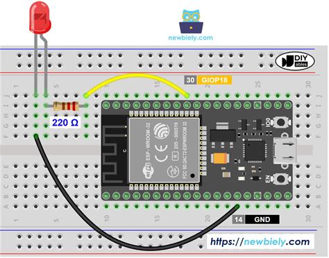 Esp32 Wroom Da Module Pin De Led Integrado