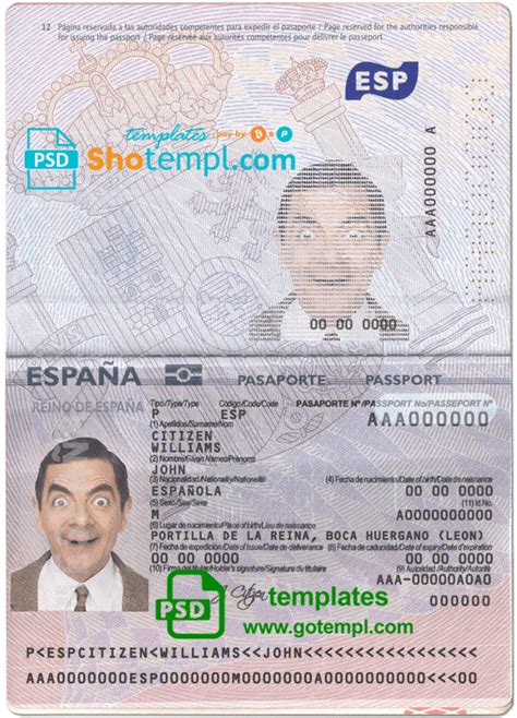 espana passport country